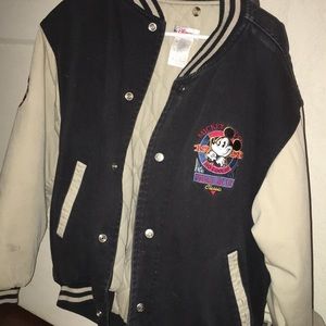 Thick, Mickey Mouse, letterman jacket